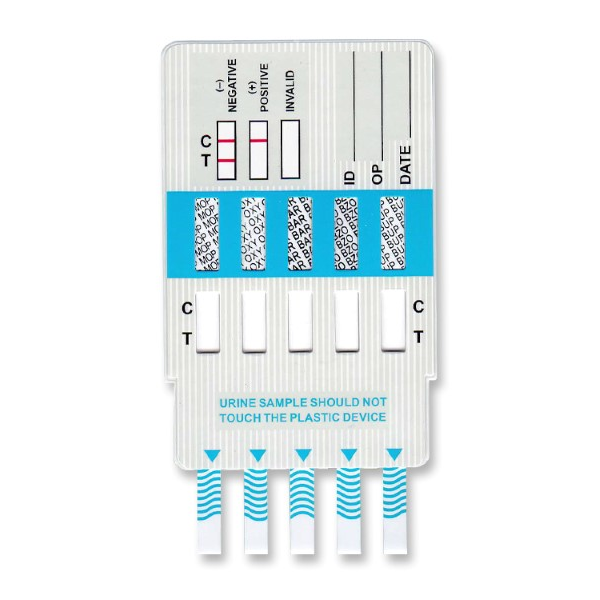 Test Panel Múltiples Drogas - 5 Det